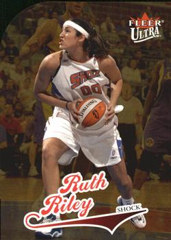 2004 Ultra WNBA - Gold Medallion #66 Ruth Riley Front