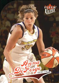 2004 Ultra WNBA - Gold Medallion #72 Anna DeForge Front