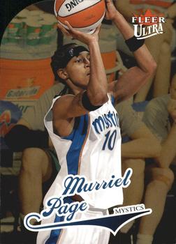2004 Ultra WNBA - Gold Medallion #73 Murriel Page Front