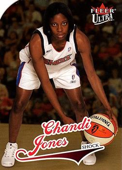 2004 Ultra WNBA - Gold Medallion #98 Chandi Jones Front