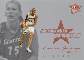 2004 Ultra WNBA - Scoring Stars #1 SS Lauren Jackson Front