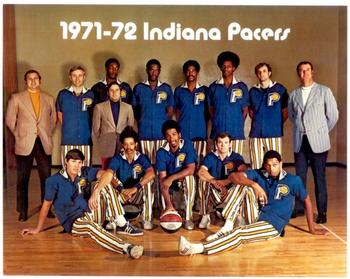 1971-72 Indiana Pacers #NNO Indiana Pacers Front