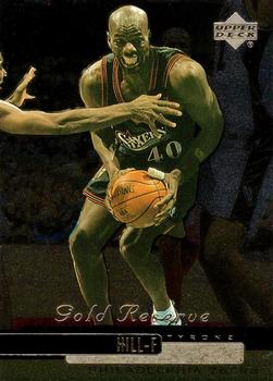 1999-00 Upper Deck Gold Reserve #162 Tyrone Hill Front