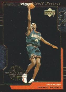 1999-00 Upper Deck Gold Reserve #257 James Posey Front