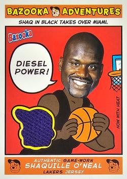 2004-05 Bazooka - Adventures #ADV-SO Shaquille O'Neal Front