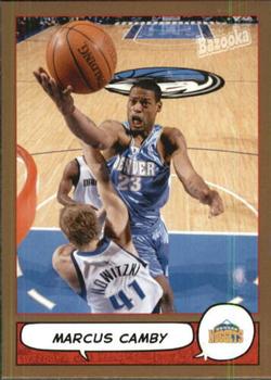 2004-05 Bazooka - Gold #133 Marcus Camby Front