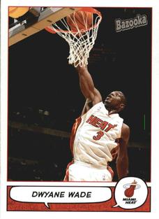 2004-05 Bazooka - Mini #20 Dwyane Wade Front