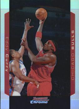 2004-05 Bowman - Chrome Refractors #2 Eddy Curry Front