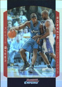2004-05 Bowman - Chrome Refractors #57 Kwame Brown Front