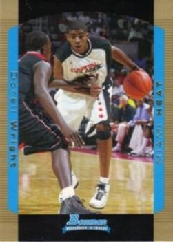 2004-05 Bowman - Gold #153 Dorell Wright Front