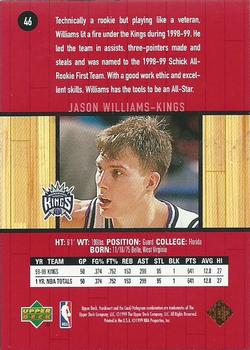 1999-00 Upper Deck Hardcourt #46 Jason Williams Back