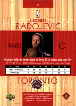 1999-00 Upper Deck Hardcourt #65 Aleksandar Radojevic Back