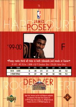1999-00 Upper Deck Hardcourt #73 James Posey Back