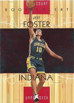 1999-00 Upper Deck Hardcourt #90 Jeff Foster Front
