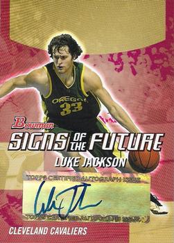 2004-05 Bowman - Signs of the Future #SOF-LJ Luke Jackson Front