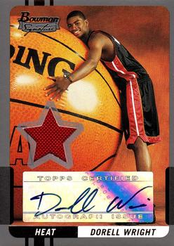 2004-05 Bowman Signature - 50 #65 Dorell Wright Front