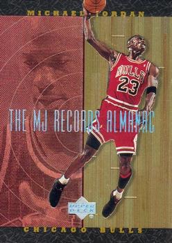 1999-00 Upper Deck Hardcourt - The MJ Records Almanac #J1 Michael Jordan Front