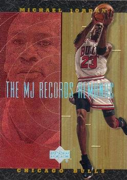 1999-00 Upper Deck Hardcourt - The MJ Records Almanac #J5 Michael Jordan Front
