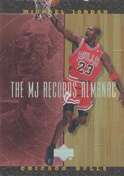 1999-00 Upper Deck Hardcourt - The MJ Records Almanac #J6 Michael Jordan Front