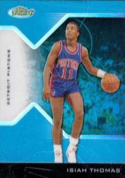 2004-05 Finest - Refractors Blue #141 Isiah Thomas Front