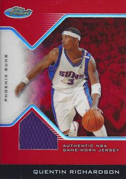2004-05 Finest - Refractors Red #130 Quentin Richardson Front