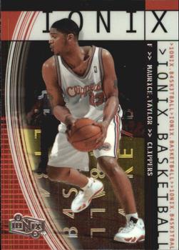 1999-00 Upper Deck Ionix #23 Maurice Taylor Front