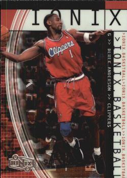 1999-00 Upper Deck Ionix #24 Derek Anderson Front