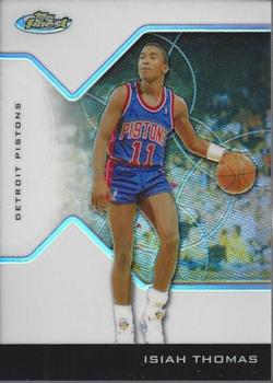 2004-05 Finest - Refractors White #141 Isiah Thomas Front
