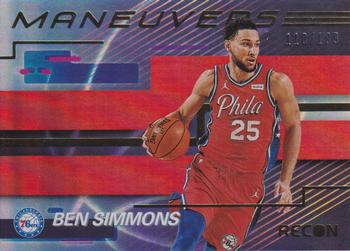 2020-21 Panini Recon - Maneuvers Red #16 Ben Simmons Front