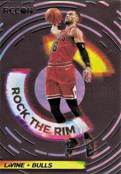 2020-21 Panini Recon - Rock the Rim #2 Zach LaVine Front