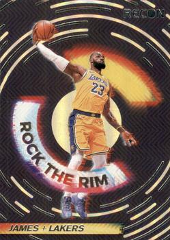 2020-21 Panini Recon - Rock the Rim #6 LeBron James Front
