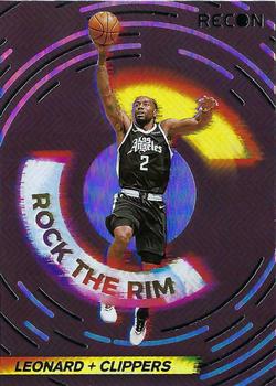 2020-21 Panini Recon - Rock the Rim #18 Kawhi Leonard Front