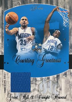 2004-05 Flair - Courting Greatness Jerseys #CG-GH Grant Hill / Dwight Howard Front