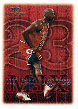 1999-00 Upper Deck MVP #200 Michael Jordan Front