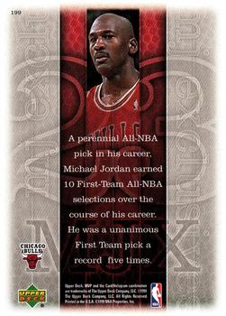 1999-00 Upper Deck MVP #199 Michael Jordan Back