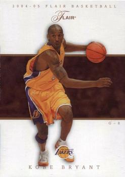 2004-05 Flair - Row 2 #53 Kobe Bryant Front
