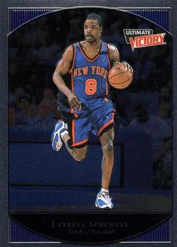 1999-00 Upper Deck Ultimate Victory #55 Latrell Sprewell Front