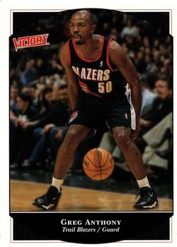 1999-00 Upper Deck Victory #215 Greg Anthony Front