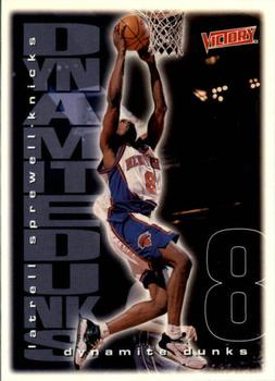 1999-00 Upper Deck Victory #319 Latrell Sprewell Front