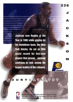 1999-00 Upper Deck Victory #336 Mark Jackson Back