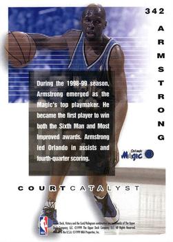 1999-00 Upper Deck Victory #342 Darrell Armstrong Back