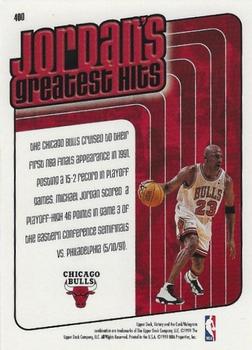 1999-00 Upper Deck Victory #400 Michael Jordan Back