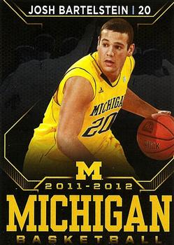 2011-12 Michigan Men's Basketball #NNO Josh Bartelstein Front