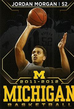 2011-12 Michigan Men's Basketball #NNO Jordan Morgan Front