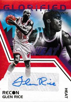 2020-21 Panini Recon - Glorified Signatures Red #GS-GRC Glen Rice Front