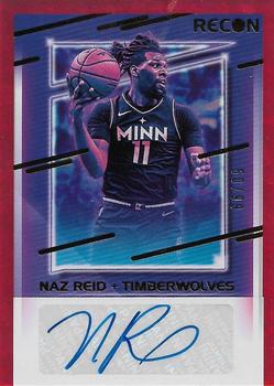 2020-21 Panini Recon - Recon Signatures Red #RS-NAZ Naz Reid Front