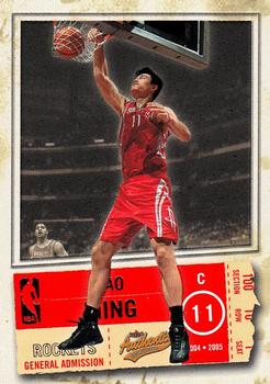 2004-05 Fleer Authentix - General Admission #29 Yao Ming Front