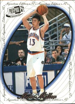 2000 Press Pass SE #1 Mike Miller Front