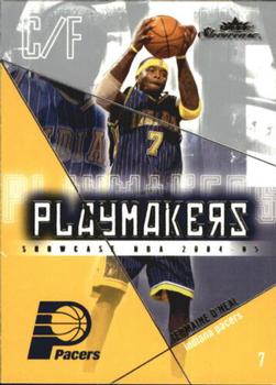 2004-05 Fleer Showcase - Playmakers #1PM Jermaine O'Neal Front