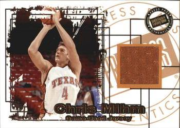 2000 Press Pass SE - Jersey Cards #JC5 Chris Mihm Front